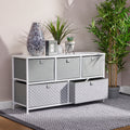 Grey 5 Drawer Storage Chest – Kids Timeless Toy Organiser