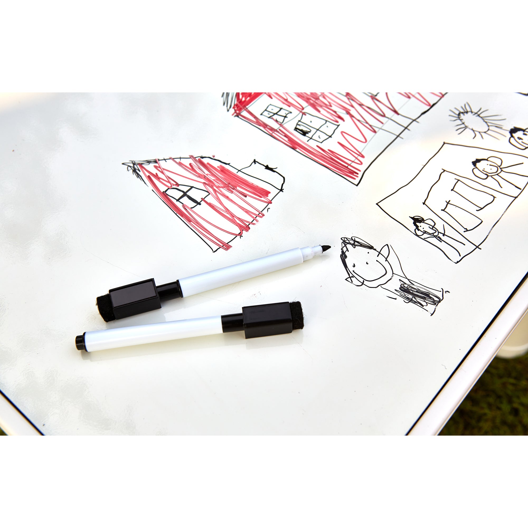 Kids 6-in-1 Multipurpose Activity Table & Chair Set – Chalkboard, Sand & Water Play