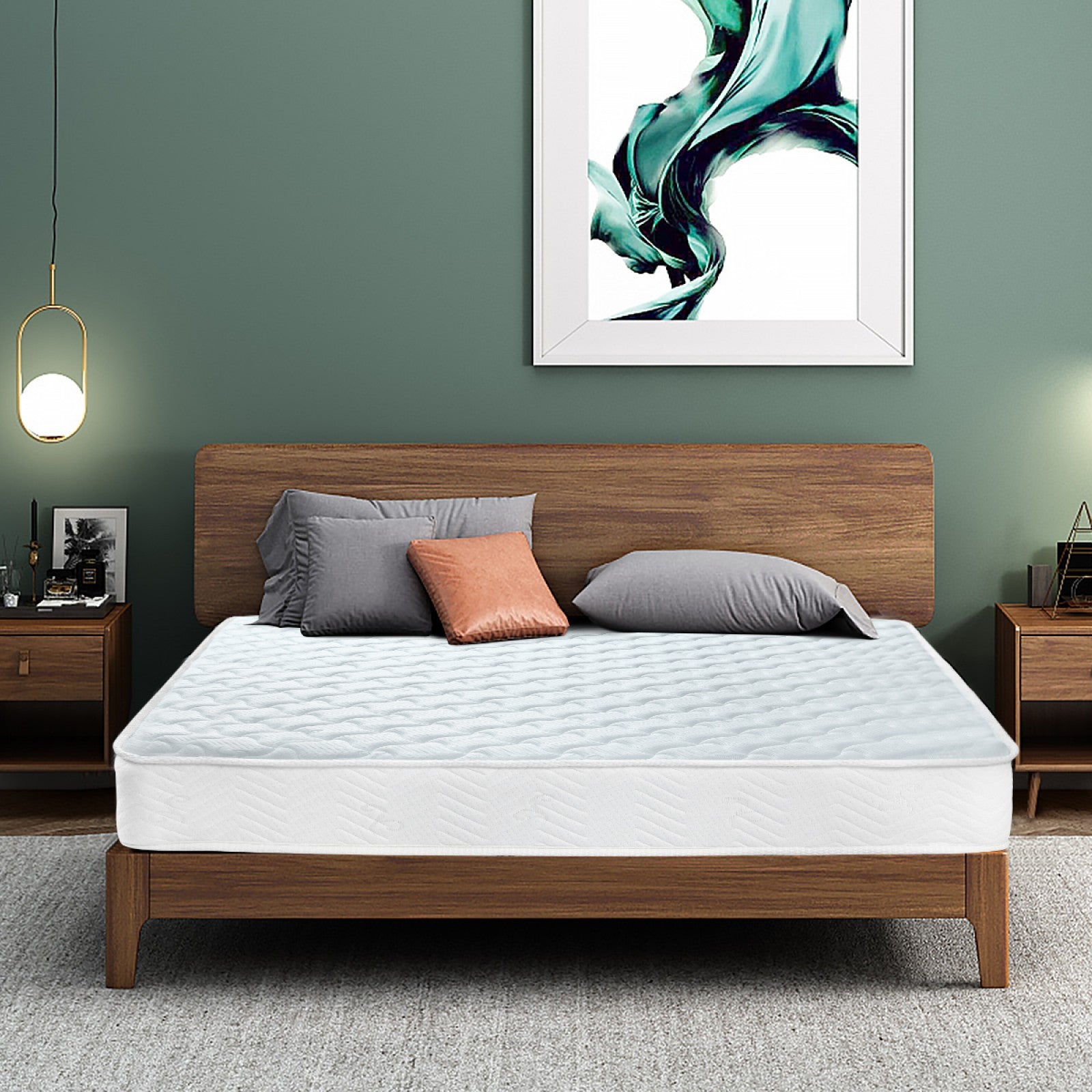 18cm Hybrid Memory Foam & Pocket Spring Mattress – Pressure Relief, Motion Isolation, Breathable Support | Single, Small Double, Double, King