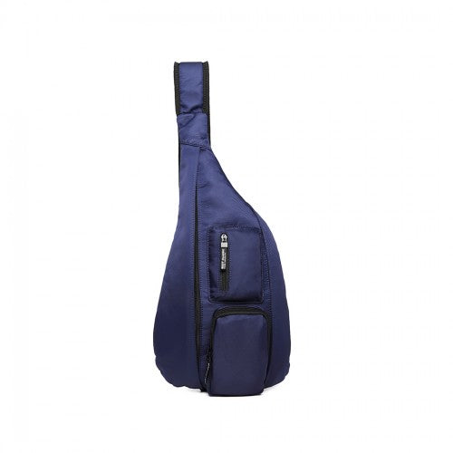 Miss Lulu Casual Single Strap Sling Backpack - Navy