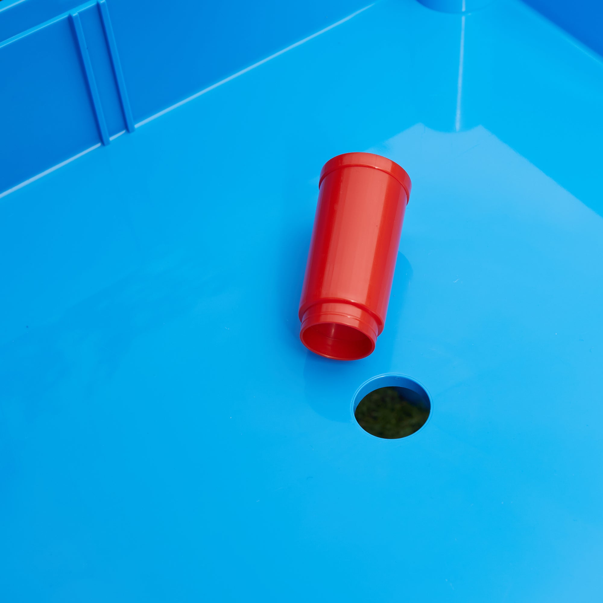 Kids 5-in-1 Activity Table & 2 Chairs Set – Reversible Construction, Sand & Water Play