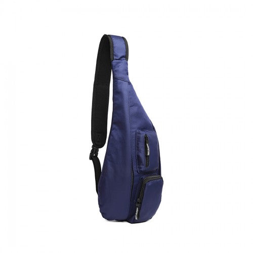 Miss Lulu Casual Single Strap Sling Backpack - Navy