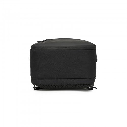 Kono Practical Carry-On Cabin Size Travel Laptop Backpack with USB & Type-C Charging Port Under Seat Overnight Backpack - Black