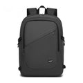 Kono Modern Urban Style Laptop Backpack - School & Commuter Rucksack with USB & Type-C Charging Port - Dark Grey