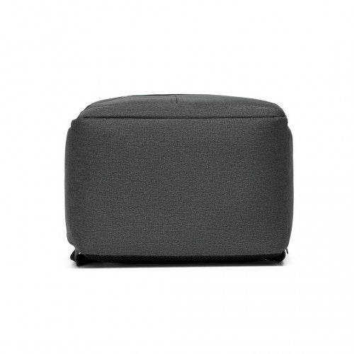 Kono Urban Smart 15L Carry-On Backpack with Luggage Strap - Ideal for Travel, Work & Daily Commute - Dark Grey