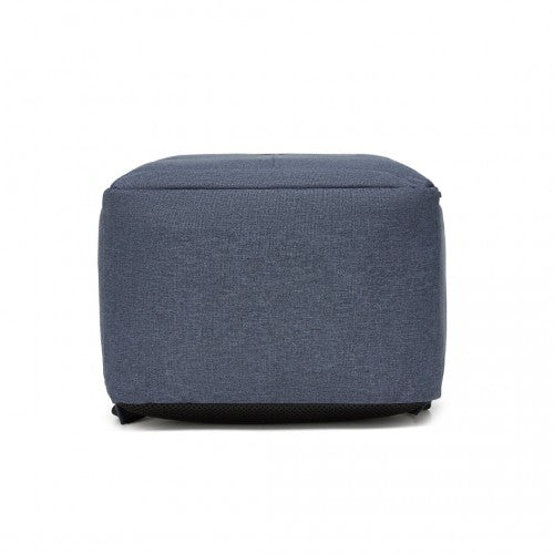 Kono Urban Smart 15L Carry-On Backpack with Luggage Strap - Ideal for Travel, Work & Daily Commute - Navy