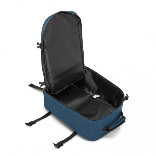 Kono Multi-purpose Business Carry-On Backpack-Fits 15.6" Laptop, Ideal for Work, Travel & Daily Commute - Navy