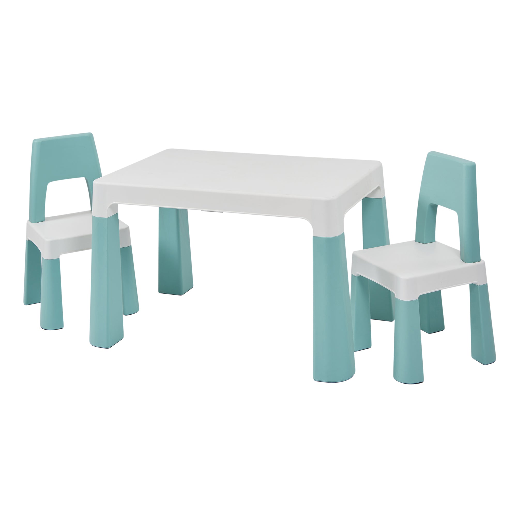Kids Height Adjustable Table & 2 Chairs Set – Growing Furniture Ages 3-7 Years