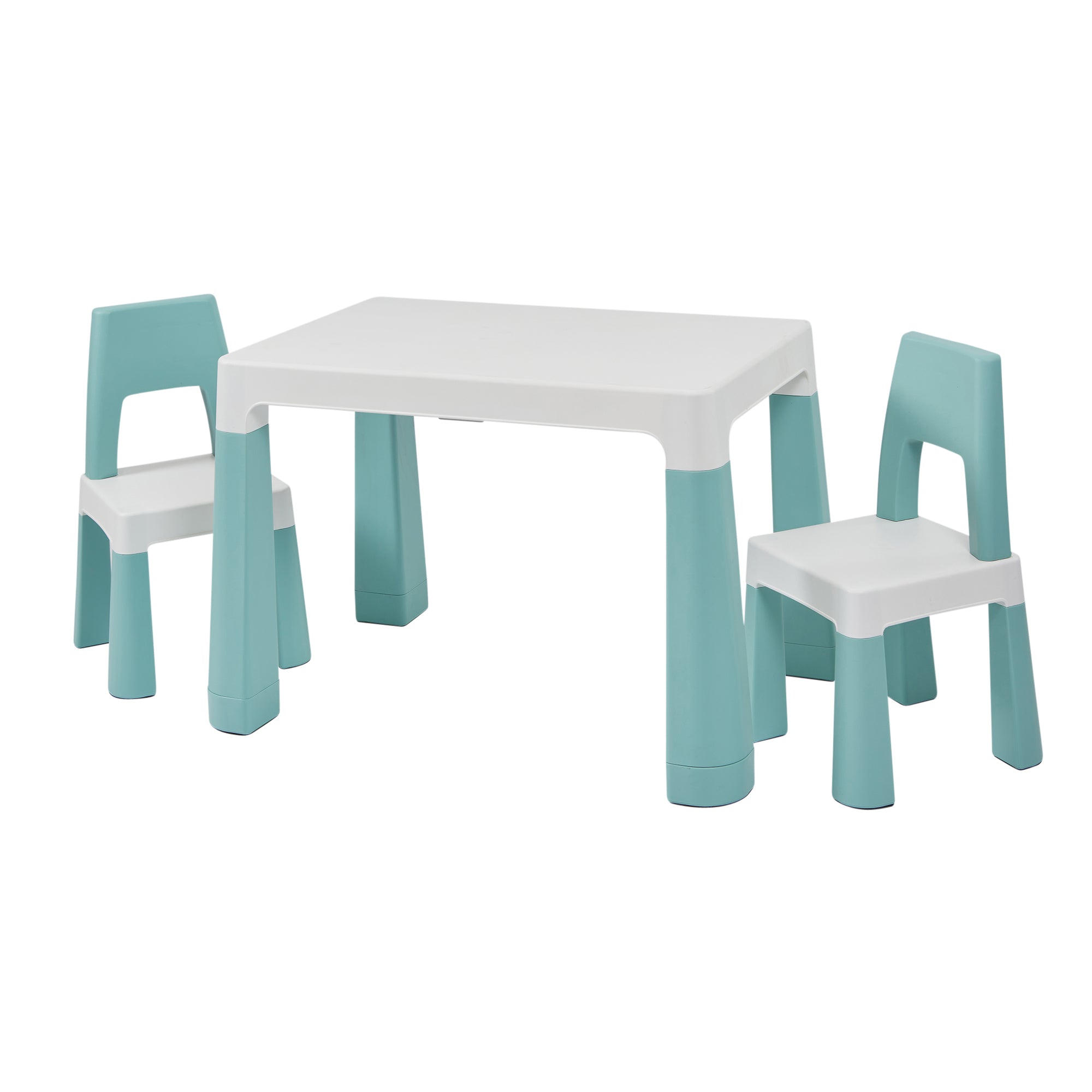 Kids Height Adjustable Table & 2 Chairs Set – Growing Furniture Ages 3-7 Years