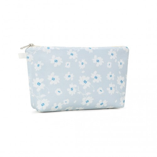 Miss Lulu Multi-Functional Charming Print Cosmetic Bag & Storage Bag for Travel and Everyday Use - Blue