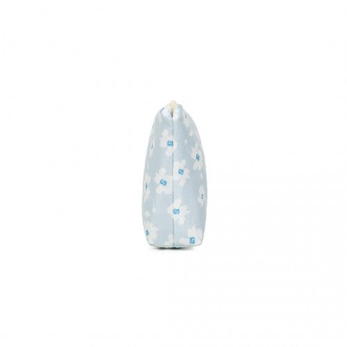 Miss Lulu Multi-Functional Charming Print Cosmetic Bag & Storage Bag for Travel and Everyday Use - Blue