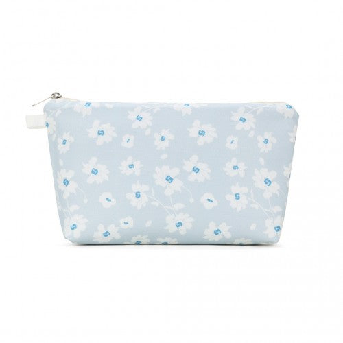 Miss Lulu Multi-Functional Charming Print Cosmetic Bag & Storage Bag for Travel and Everyday Use - Blue