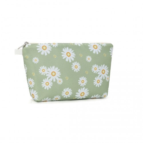 Miss Lulu Multi-Functional Charming Print Cosmetic Bag & Storage Bag for Travel and Everyday Use - Green
