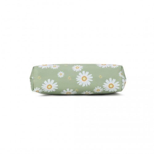 Miss Lulu Multi-Functional Charming Print Cosmetic Bag & Storage Bag for Travel and Everyday Use - Green