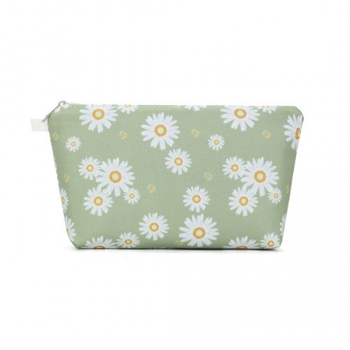 Miss Lulu Multi-Functional Charming Print Cosmetic Bag & Storage Bag for Travel and Everyday Use - Green