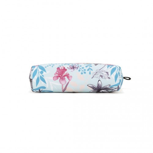 Miss Lulu Multi-Functional Charming Print Cosmetic Bag & Storage Bag for Travel and Everyday Use - Red And Blue