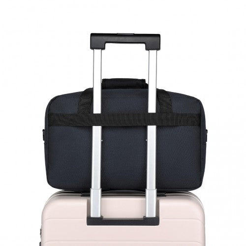 Kono Lightweight Multi Purpose Unisex Sports Travel Duffel Bag - Dark Blue