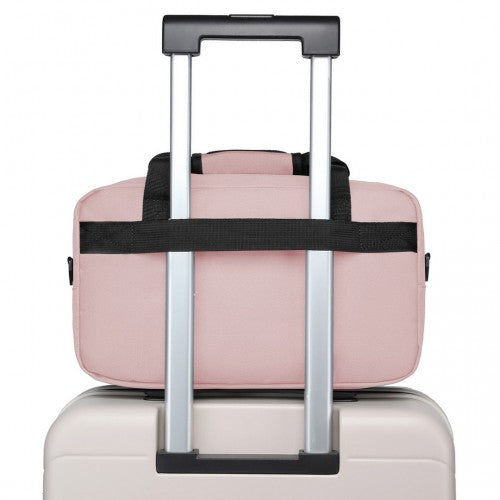 Kono Lightweight Multi Purpose Unisex Sports Travel Duffel Bag - Pink