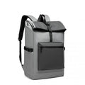 Kono Durable PVC Coated Water-resistant Stylish Backpack - Grey