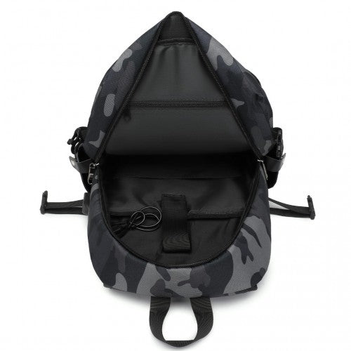 Kono Business Laptop Backpack with USB Charging Port - Camo