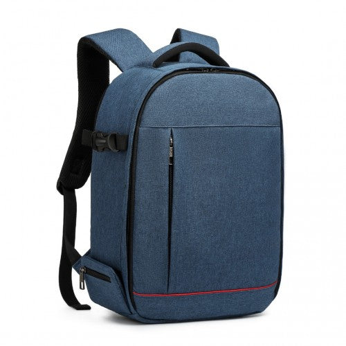 Kono Water Resistant Shockproof DSLR Camera Backpack - Navy