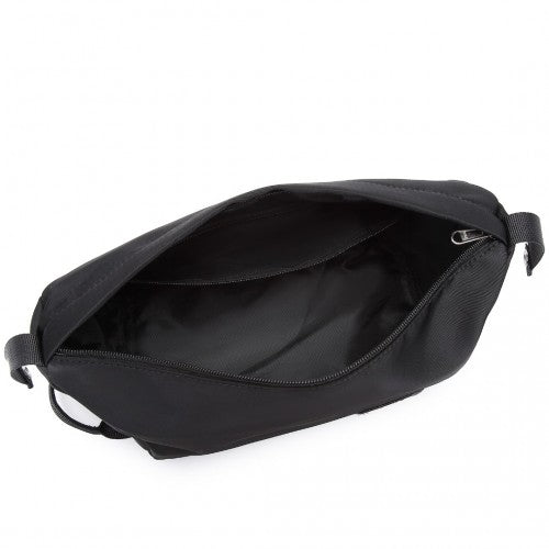 Kono Two Pieces Expandable Durable Waterproof Travel Duffel Bag Set - Black