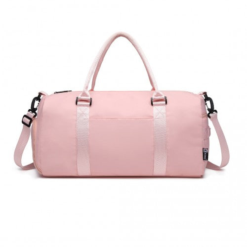 Kono Multi Waterproof Gym bag Carry On Weekend Bag - Pink