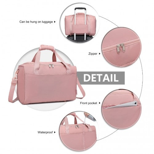 Kono Spacious Travel Storage Bag Handbag - Nude