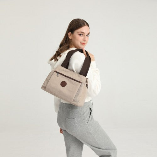 Kono Waterproof Multi-Functional Handbag Cross Body Bag - Khaki