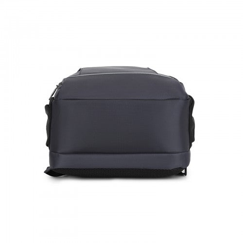 Kono Functional Travel Backpack With USB Charging Port - Navy