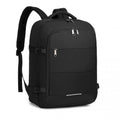Kono Multi - level High - capacity Cabin Bag Travel Backpack - Black