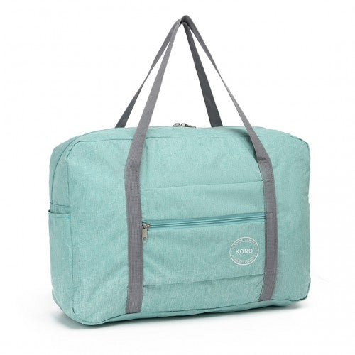 Kono Foldable Waterproof Storage Travel Handbag - Green