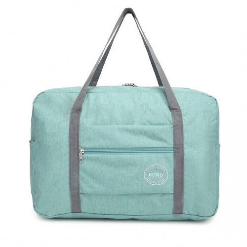 Kono Foldable Waterproof Storage Travel Handbag - Green