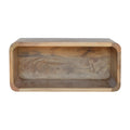 Wall Mounted Open Bedside - Handmade Solid Wood shelf