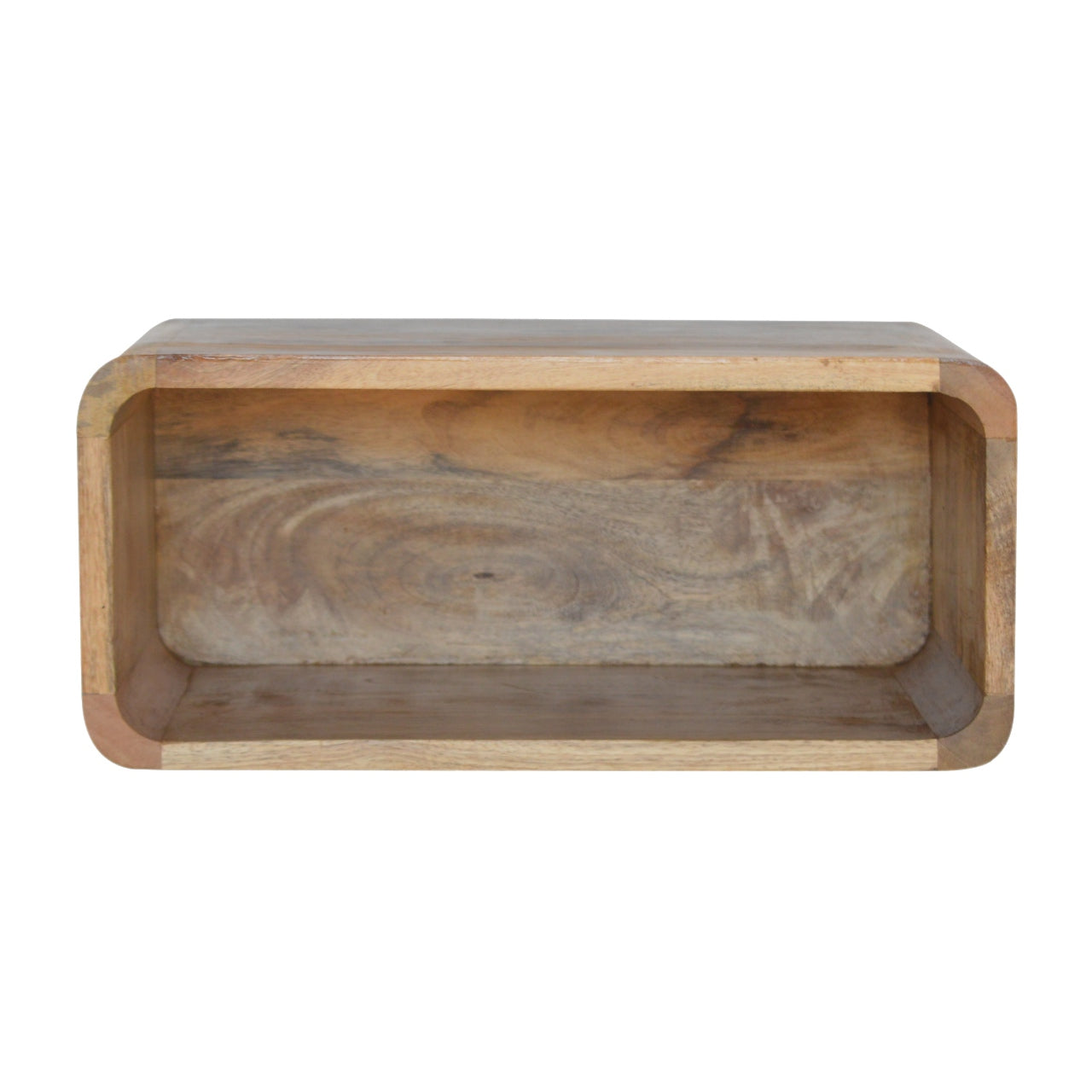 Wall Mounted Open Bedside - Handmade Solid Wood shelf