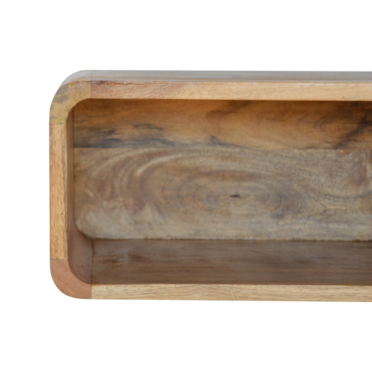 Wall Mounted Open Bedside - Handmade Solid Wood shelf