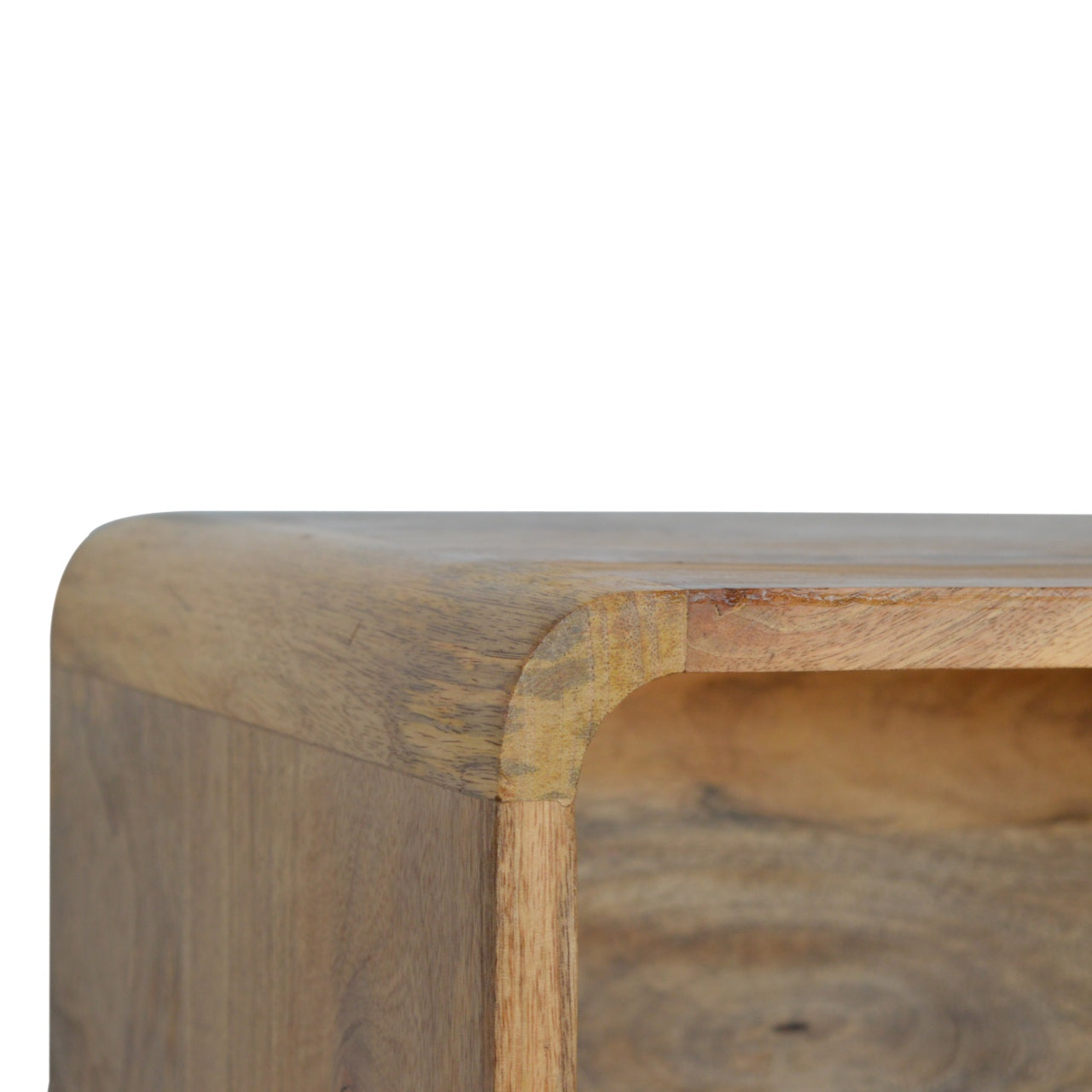 Wall Mounted Open Bedside - Handmade Solid Wood shelf