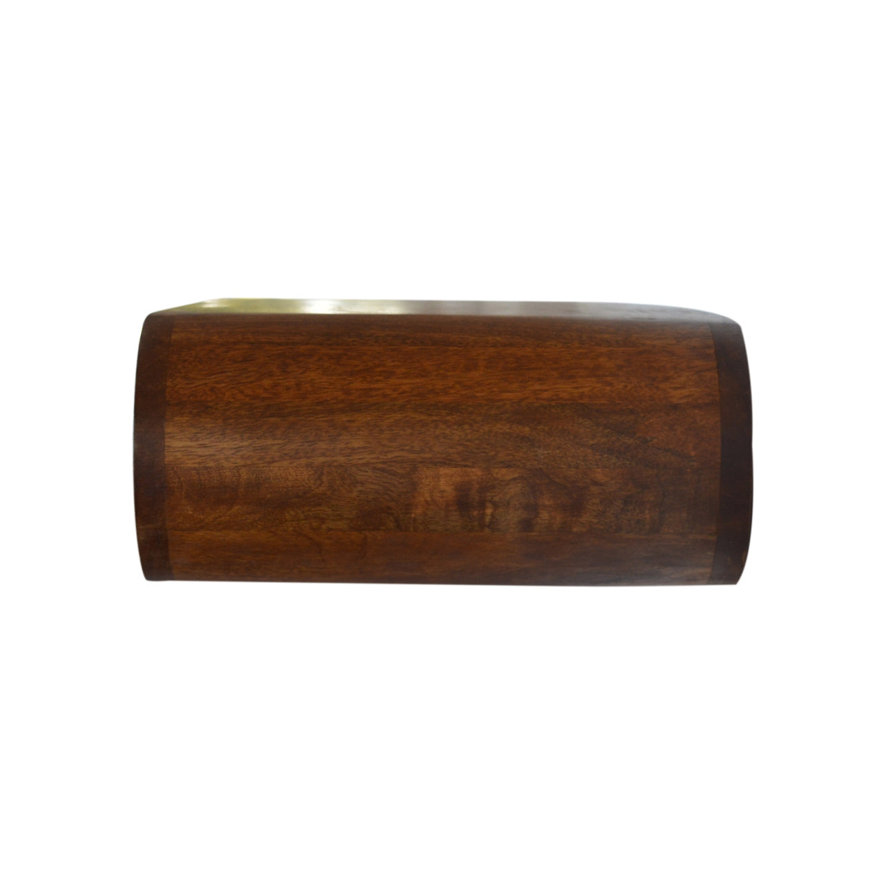 1 Drawer Wall Mounted Round Bedside - Soft Edge Solid Wood Unit