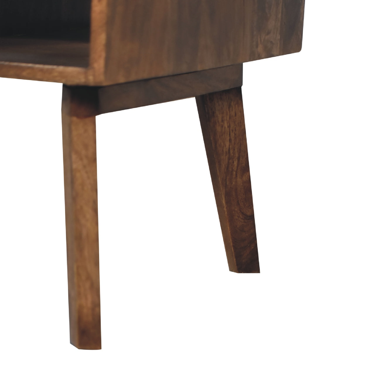 2 Drawer & Shelf Classic Coffee Table – Handmade Solid Wood Living Room Table