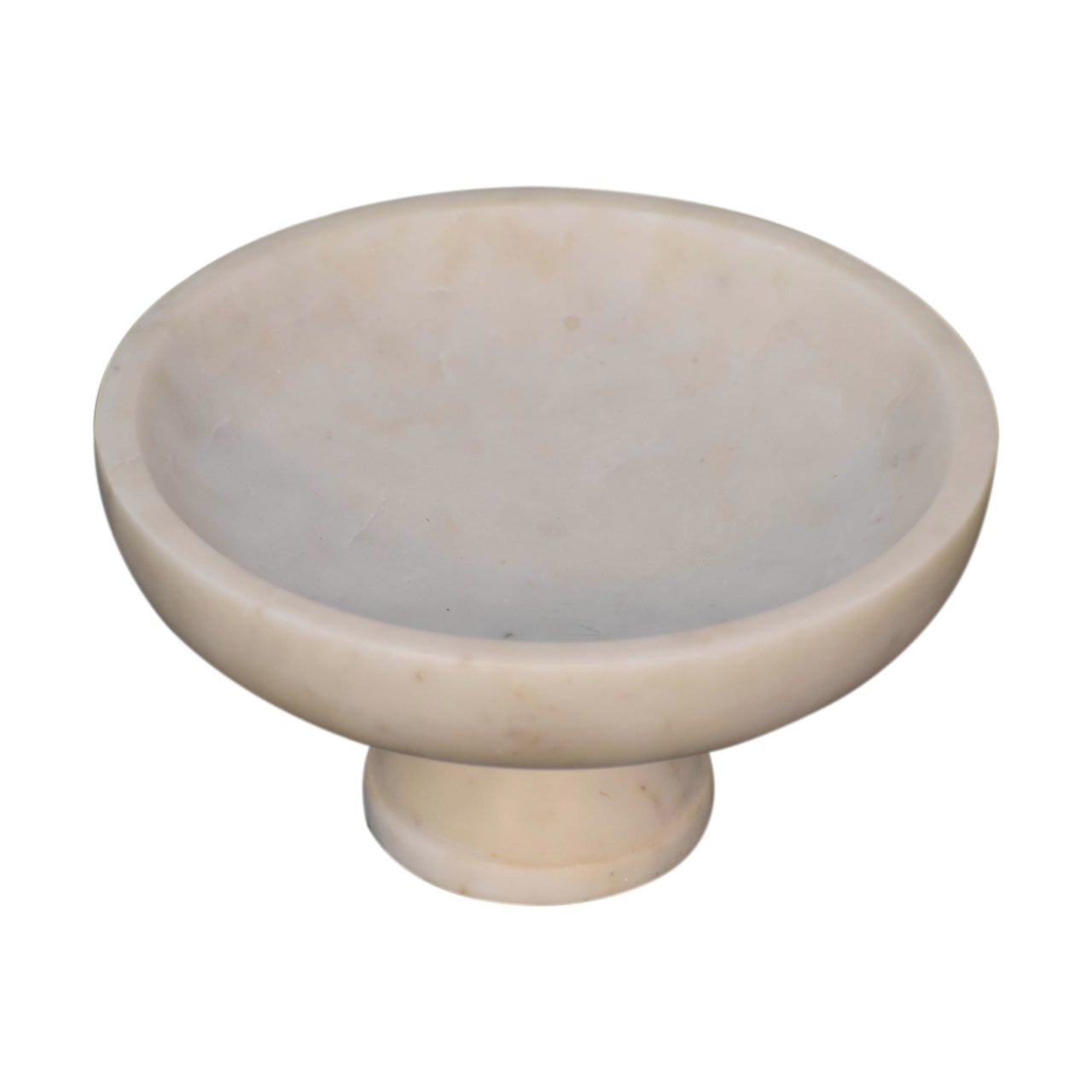 Handmade White Marble Fruit Bowl