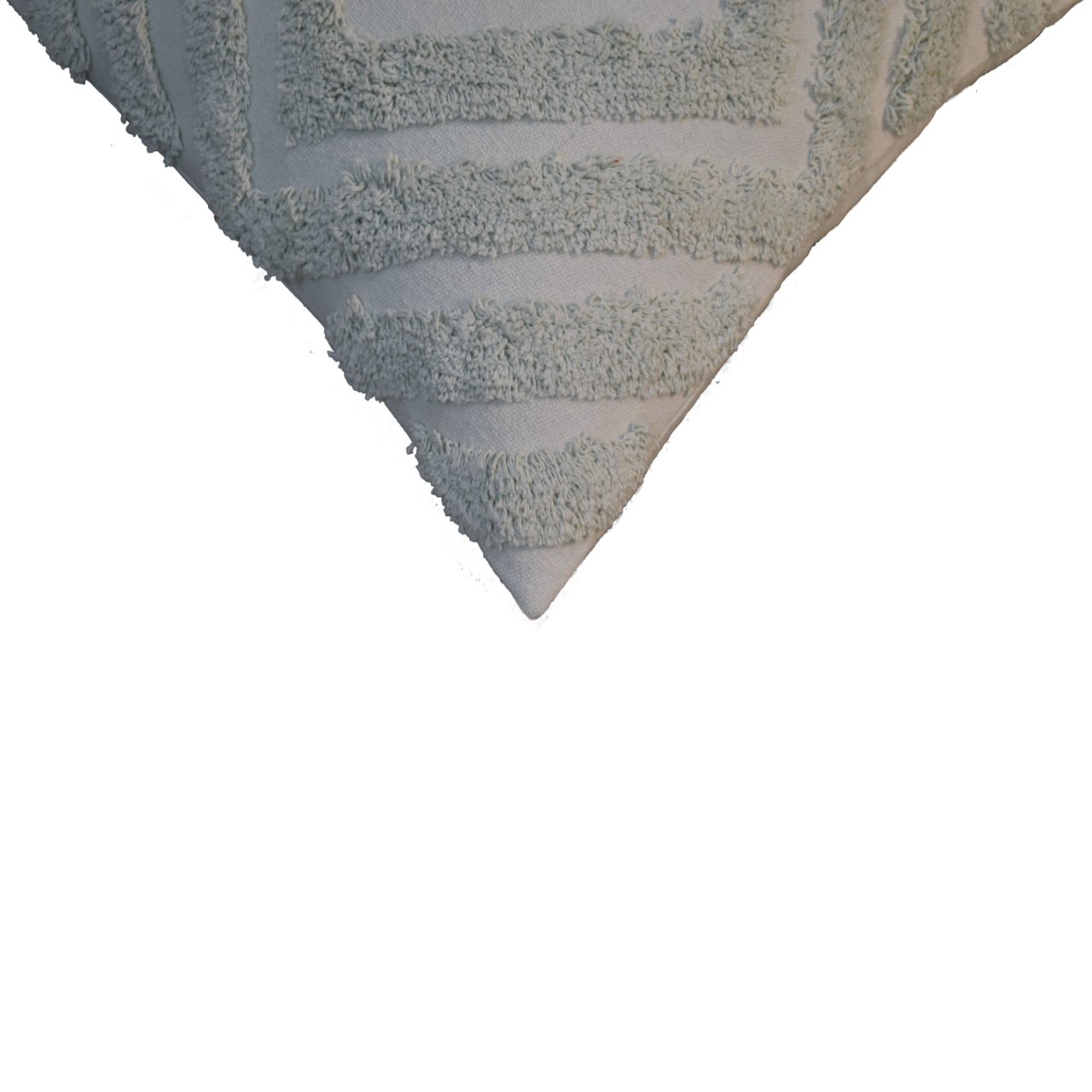 Set of 2 Sage Green Diamond Cushions – Decorative Throw Pillows