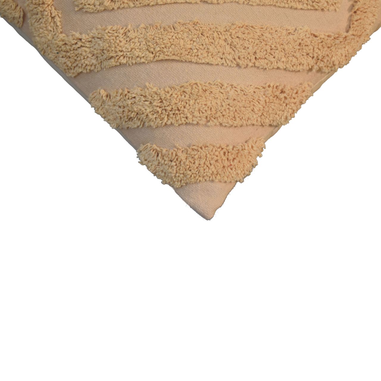 Set of 2 Mustard Diamond Cushions – Decorative Throw Pillows