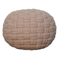 Tube Pouffe Cream