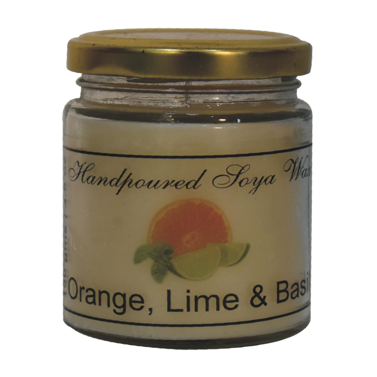 Candle Gift Set of 3 - Orange, Lime & Basil, Lemon & Pine, Honeysuckle & Jasmine