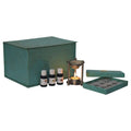 Nickel Oil Burner Set (Summer) - 3x 15ml Oils + 12 Unscented Tealight Candles