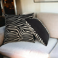 Quinn Cushion Set (White & Black)