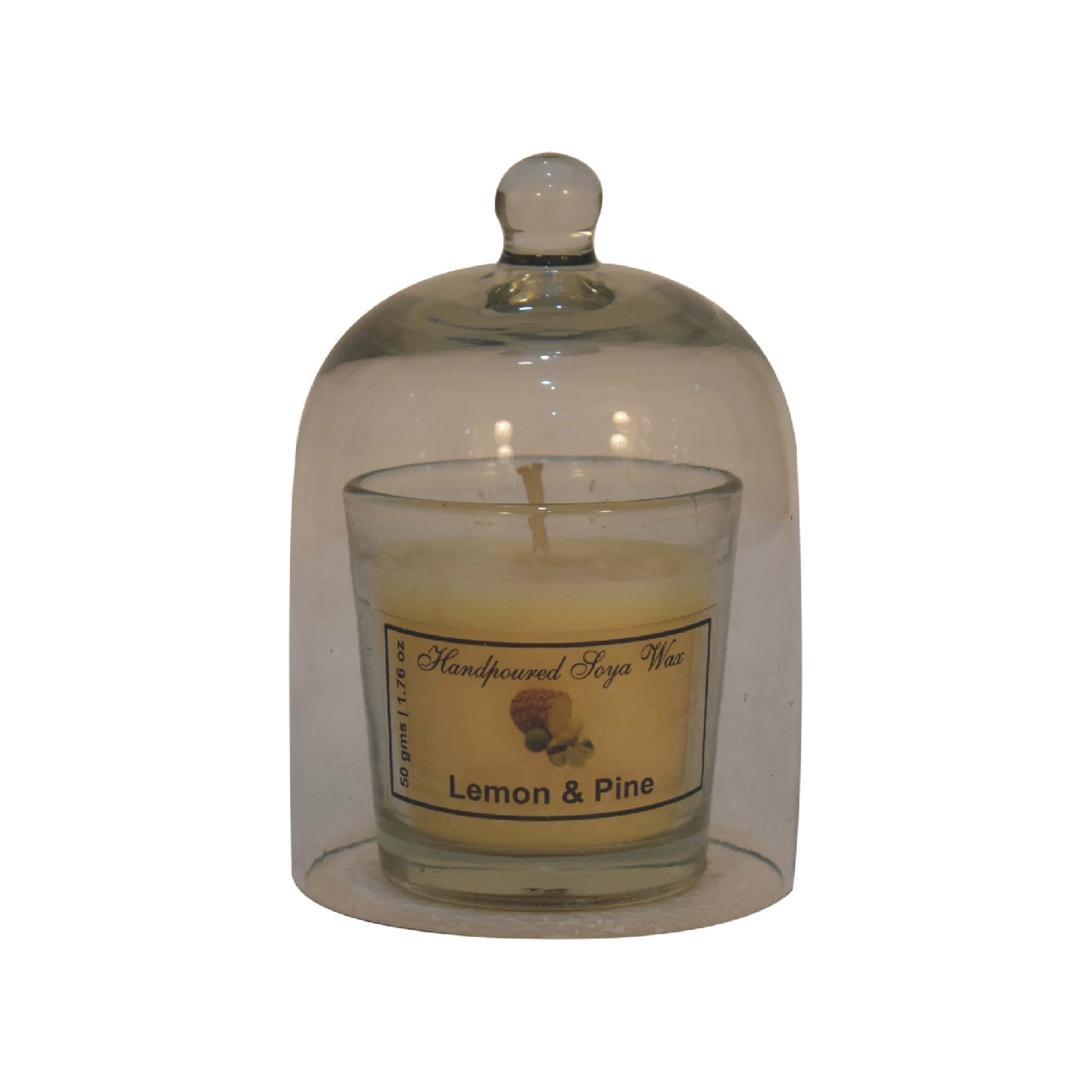 Round Cande Set of 3 - Lemon & Pine, Honeysuckle & Jasmine and Orange, Lime & Basil