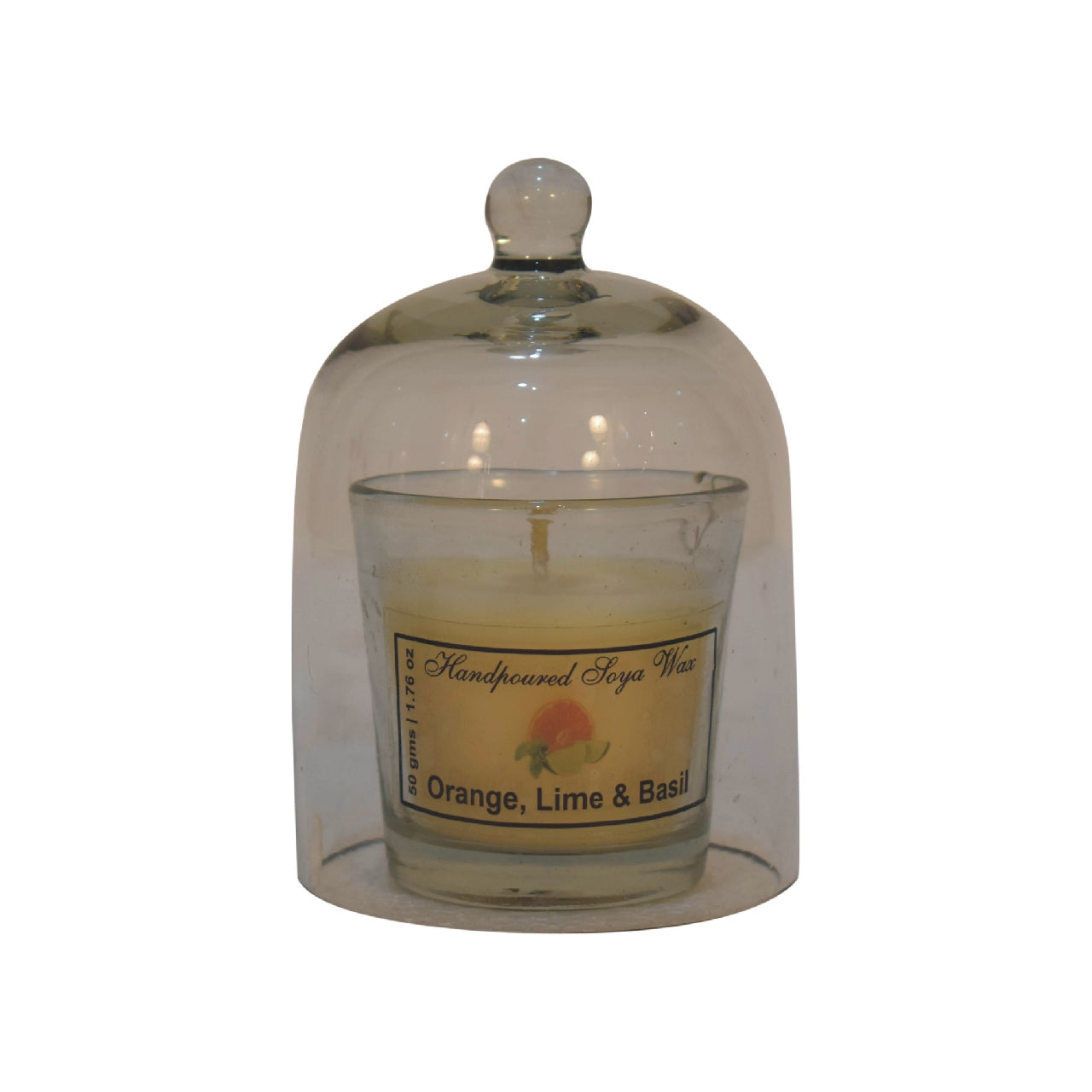 Round Cande Set of 3 - Lemon & Pine, Honeysuckle & Jasmine and Orange, Lime & Basil