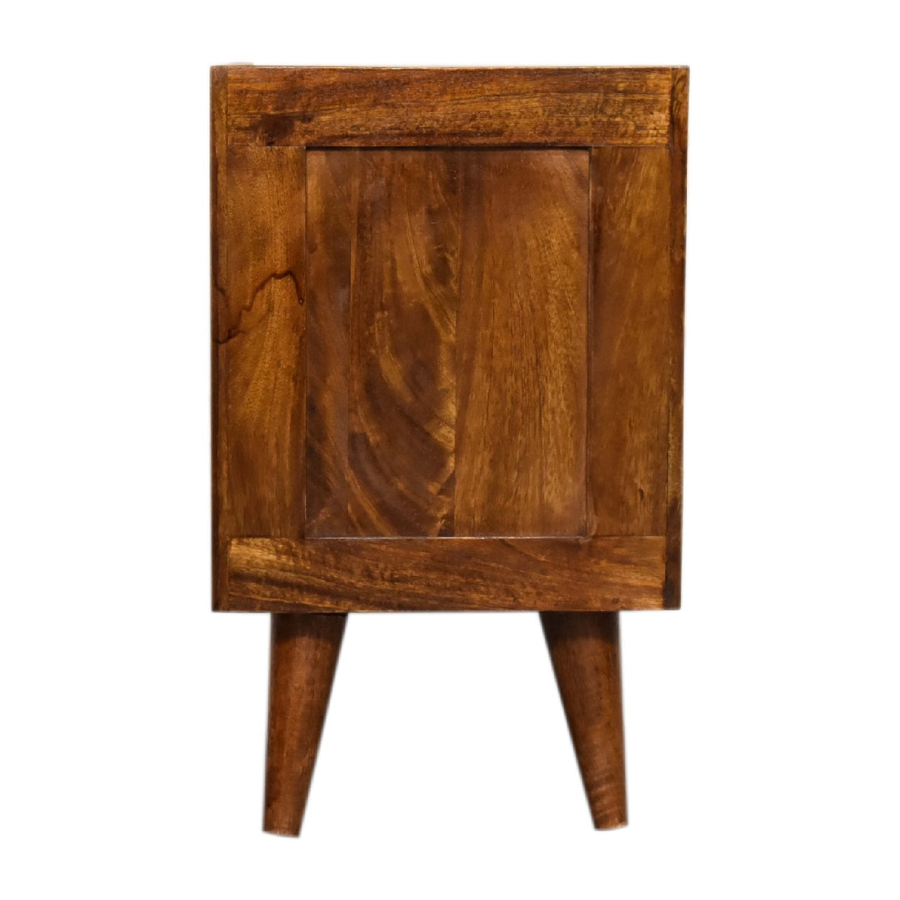 Manila Gold 1 Drawer and Shelf Bedside - Elegant Compact Nightstand