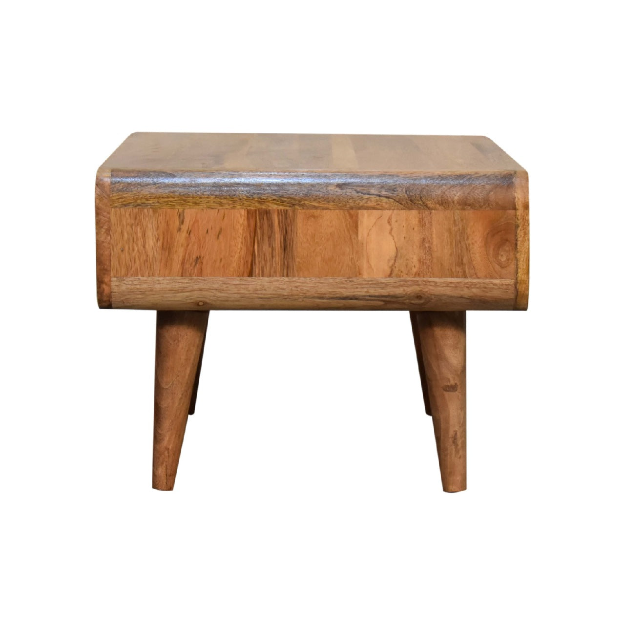 Open Chelf Coffee Table / Media Unit - Nordic Style Handmade Solid Wood